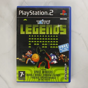 Taito Legends PlayStation 2 játék előlapi borítója