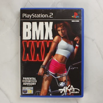 BMX XXX PlayStation 2 játék előlapja