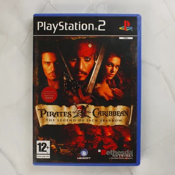 Pirates of the Caribbean: The Legend of Jack Sparrow PS2 játék előlapja