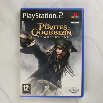 Pirates of the Caribbean: At World's End PlayStation 2 játék előlapja