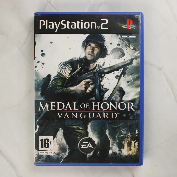 Medal of Honor Vanguard PlayStation 2 játék borítója