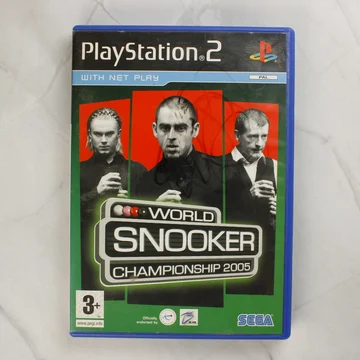 World Snooker Championship 2005 PlayStation 2 játék előlapja