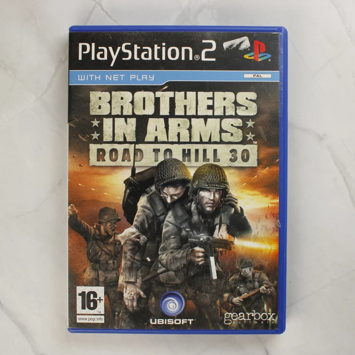 Brothers in Arms: Road to Hill 30 PlayStation 2 játék borítója