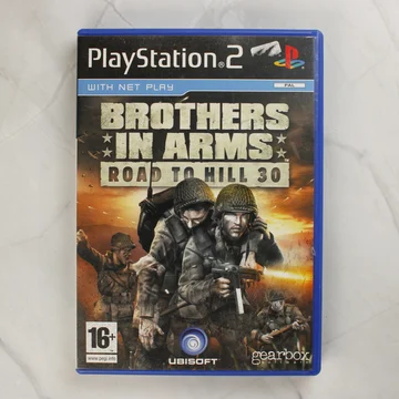 Brothers in Arms: Road to Hill 30 PlayStation 2 játék borítója