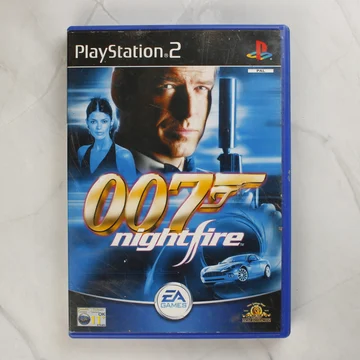 007 Nightfire PlayStation 2 játék elülső borítója