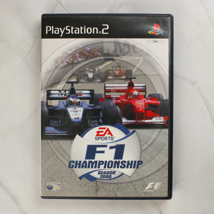 F1 Championship Season 2000 PS2 játék elülső borítója