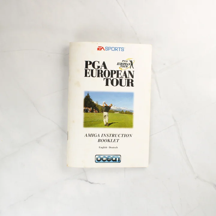 PGA European Tour Amiga használati útmutató