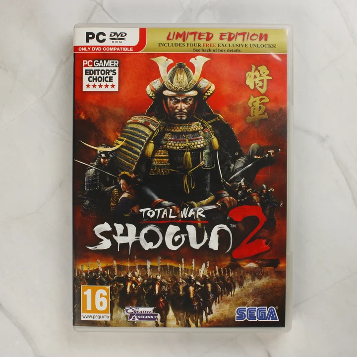Total War Shogun 2 Limited Edition PC játék első borítója