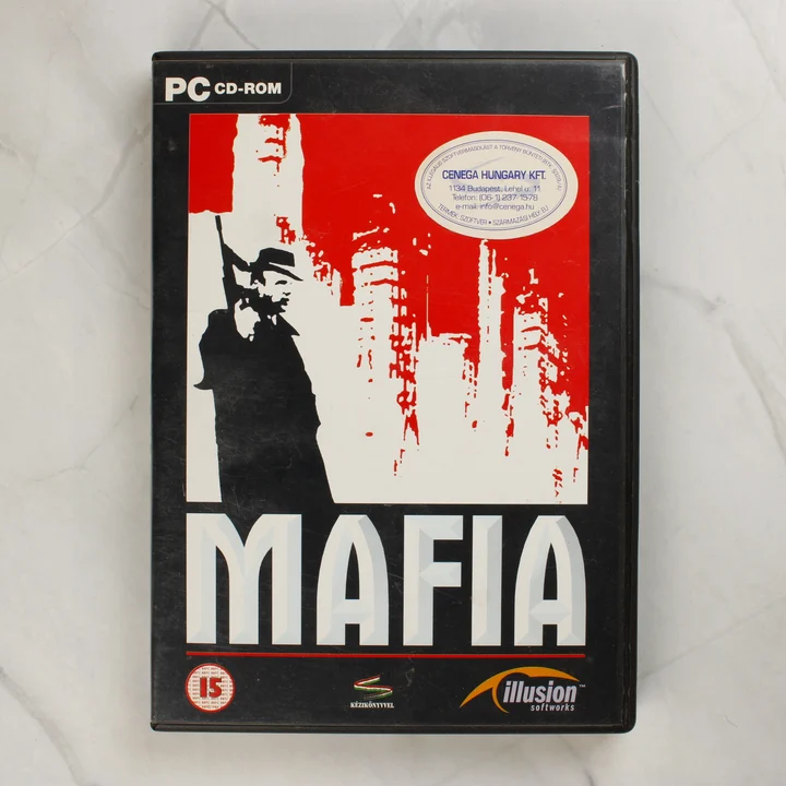 Mafia PC játék borító Mafia PC videójáték előlapja