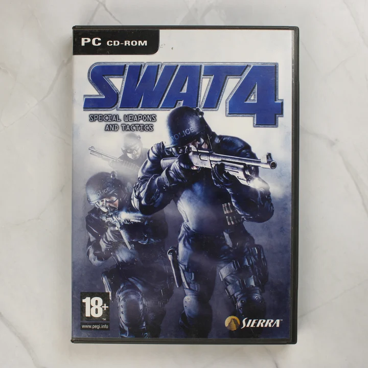 SWAT 4 PC játék tokjának előlapja