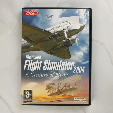 Microsoft Flight Simulator 2004 PC játék tokjának előlapja