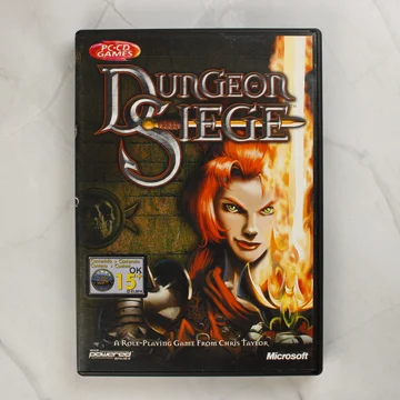 Dungeon Siege PC játék előlapi borítója