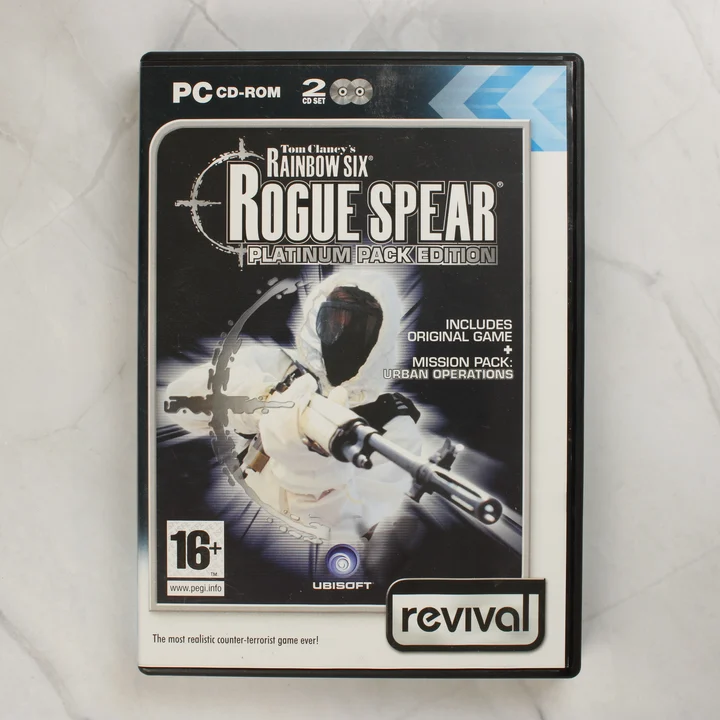 Tom Clancy's Rainbow Six: Rogue Spear Platinum Pack Edition PC játék borítója