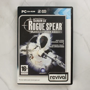 Tom Clancy's Rainbow Six: Rogue Spear Platinum Pack Edition PC játék borítója
