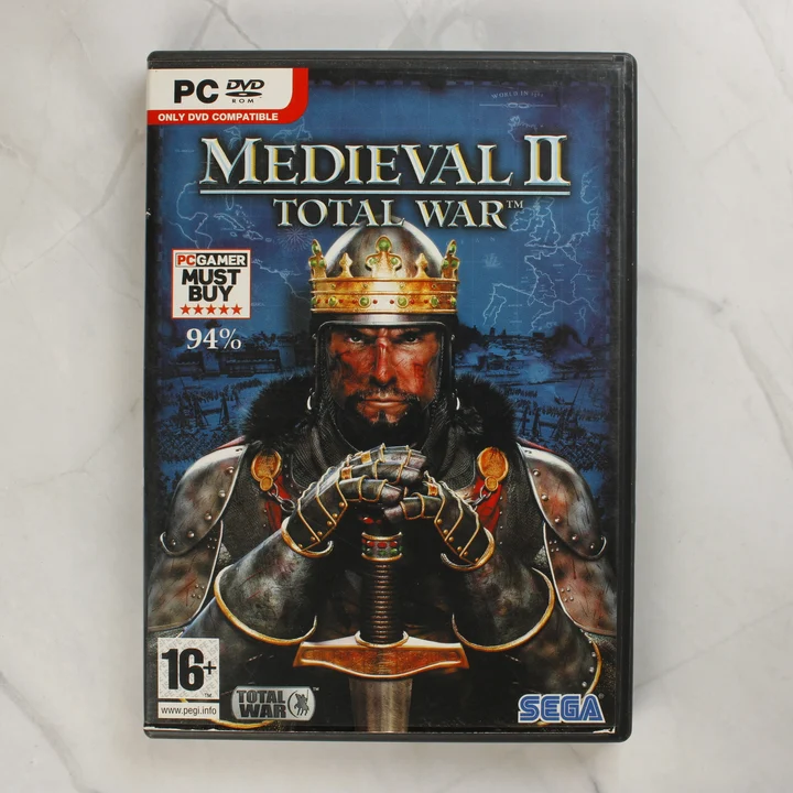 Medieval II Total War PC játék borítója