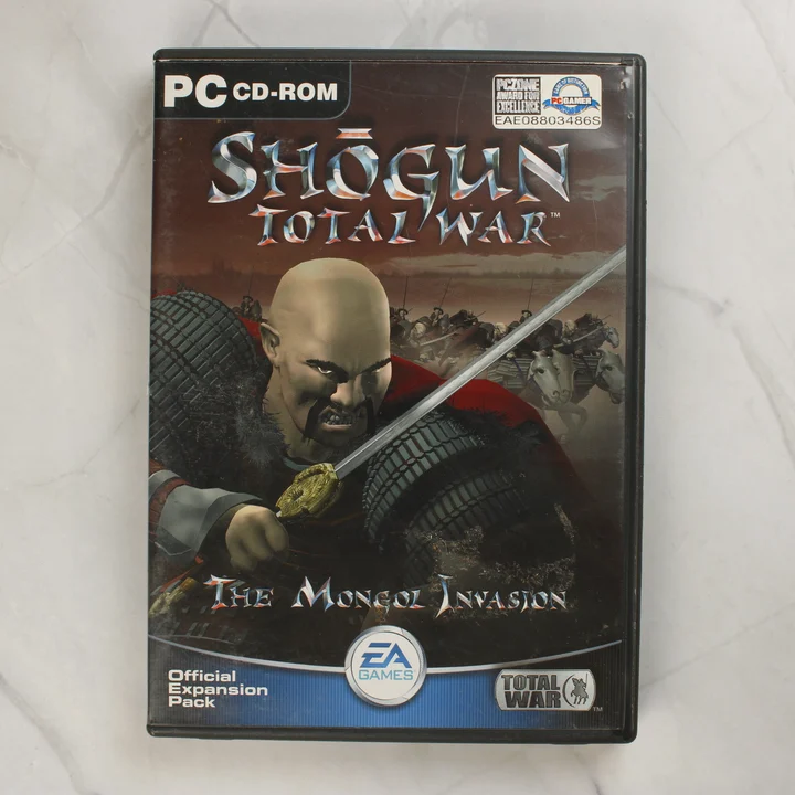 Shogun: Total War Mongol Invasion előlap Shogun: Total War - The Mongol Invasion PC játék kiegészítő előlapja