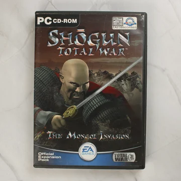 Shogun: Total War - The Mongol Invasion PC játék kiegészítő előlapja