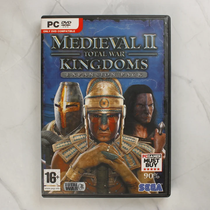 A Medieval II: Total War Kingdoms PC-s játék borítója