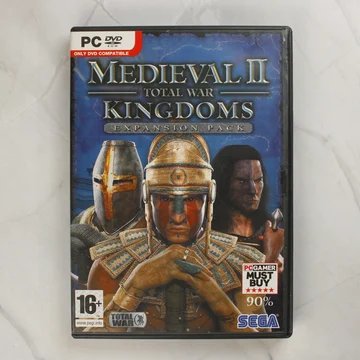 A Medieval II: Total War Kingdoms PC-s játék borítója