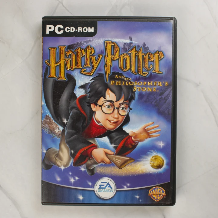 Harry Potter and the Philosopher's Stone PC játék előlapja
