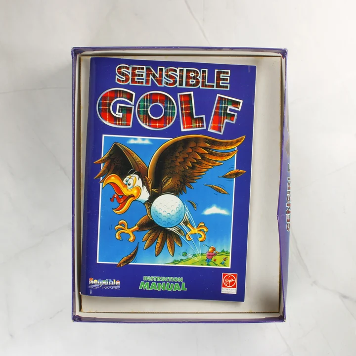 A Sensible Golf használati útmutatója a nyitott dobozban