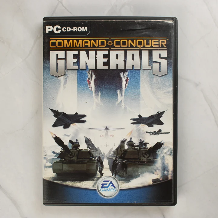 Command & Conquer Generals PC játék borítója