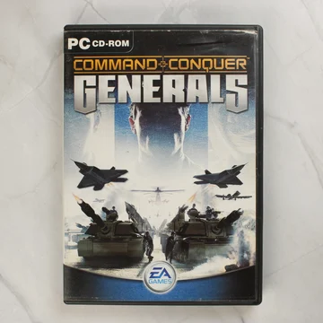 Command & Conquer Generals PC játék borítója