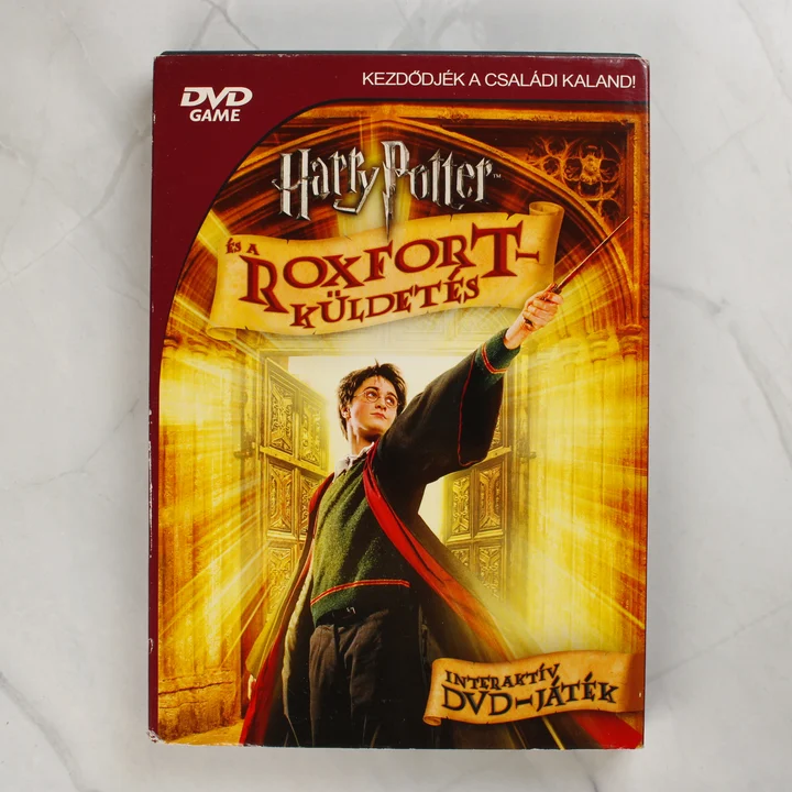 Harry Potter és a Roxfort-küldetés DVD-játék előlapja