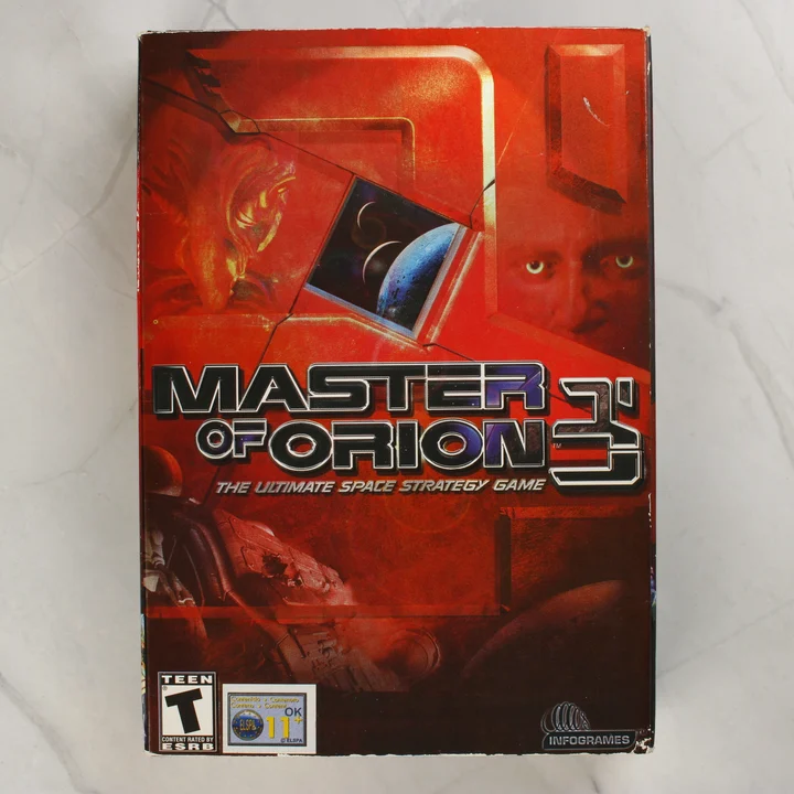 Master of Orion 3 videójáték dobozának előlapja