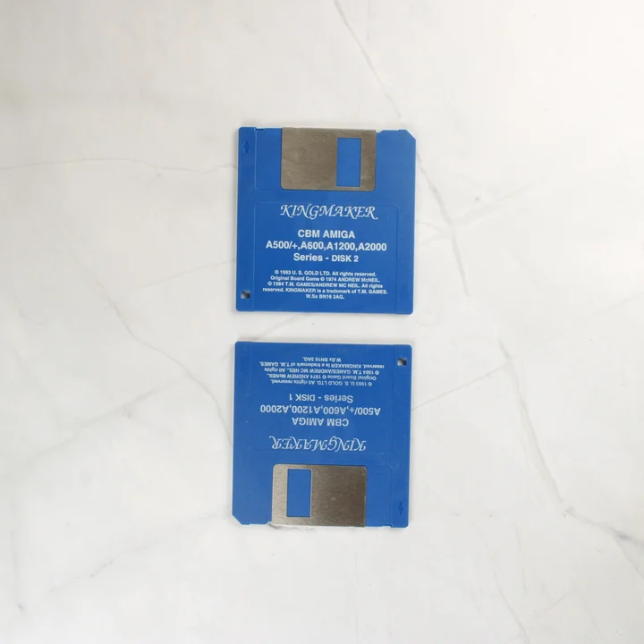 Kingmaker Amiga floppy lemezek