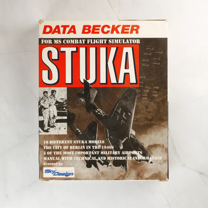 A Data Becker Stuka kiegészítő szoftver dobozának előlapja