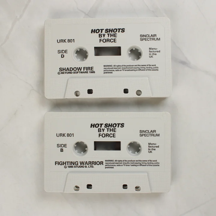 Hotshots: The Force ZX Spectrum magnókazetták