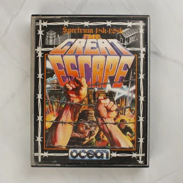 The Great Escape ZX Spectrum játék tokja elölről