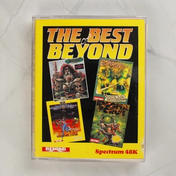 The Best of Beyond ZX Spectrum játék válogatás előlapja sárga borítóval