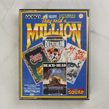 They Sold a Million ZX Spectrum játék válogatás tokja elölről
