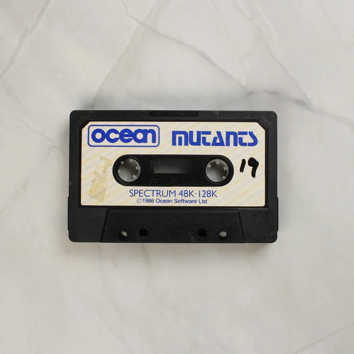 Mutants ZX Spectrum magnetofonkazetta