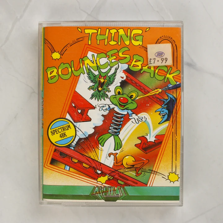 Thing Bounces Back ZX Spectrum játék előlapja