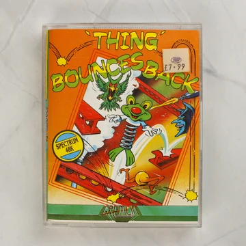 Thing Bounces Back ZX Spectrum játék előlapja