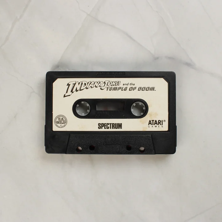 Indiana Jones and the Temple of Doom ZX Spectrum kazetta