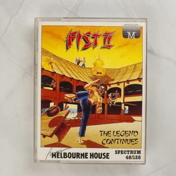 Fist II videójáték előlapi borítója műanyag tokban