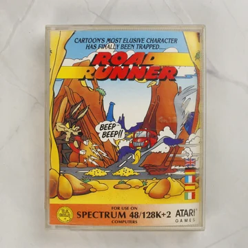 Road Runner videójáték borítója ZX Spectrumra