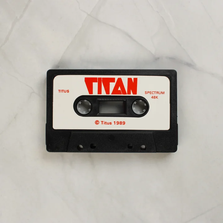 Titan videójáték kazetta ZX Spectrumhoz