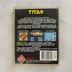 Titan videójáték ZX Spectrum kazetta tokban hátulnézetből