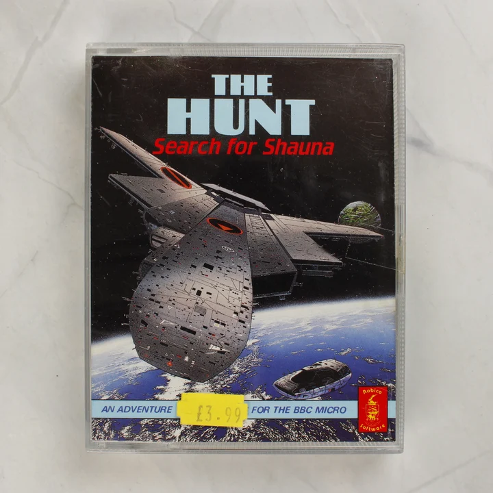 The Hunt: Search for Shauna BBC Micro játék tokja elölről