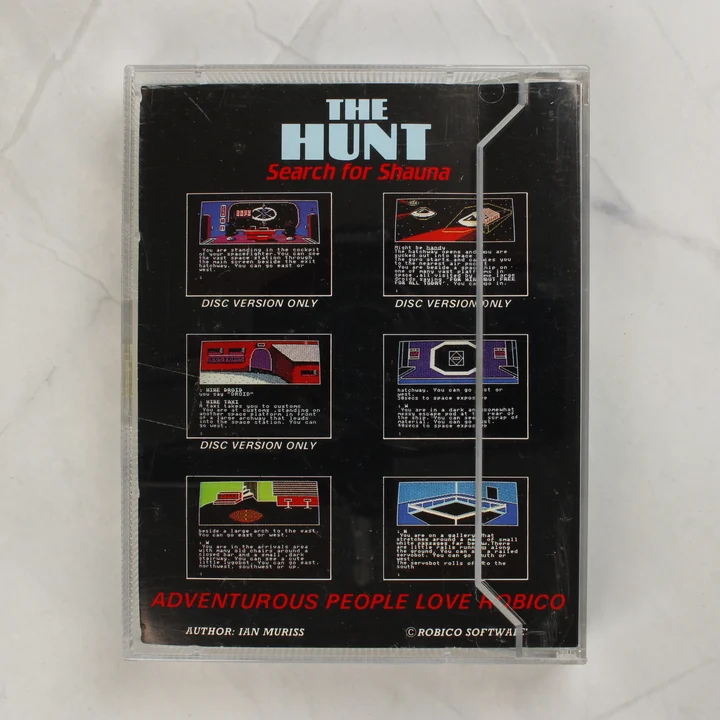 The Hunt: Search for Shauna BBC Micro játék tokja hátulról