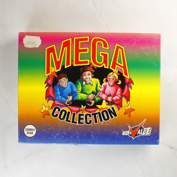 Mega Collection Commodore 64 játékgyűjtemény doboza