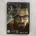 A Half-Life 2 PC-s videójáték előlapja Gordon Freeman képével.