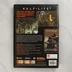 A Half-Life 2 videójáték tokjának hátoldala leírással és képekkel.