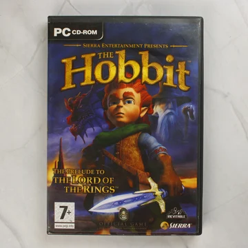 The Hobbit PC videójáték elülső borítója
