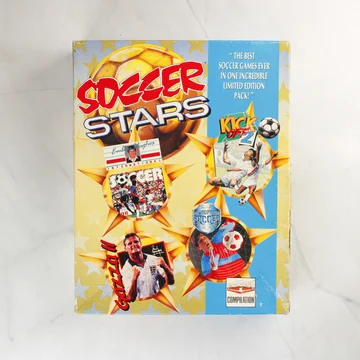 Soccer Stars videójáték-válogatás dobozának előlapja